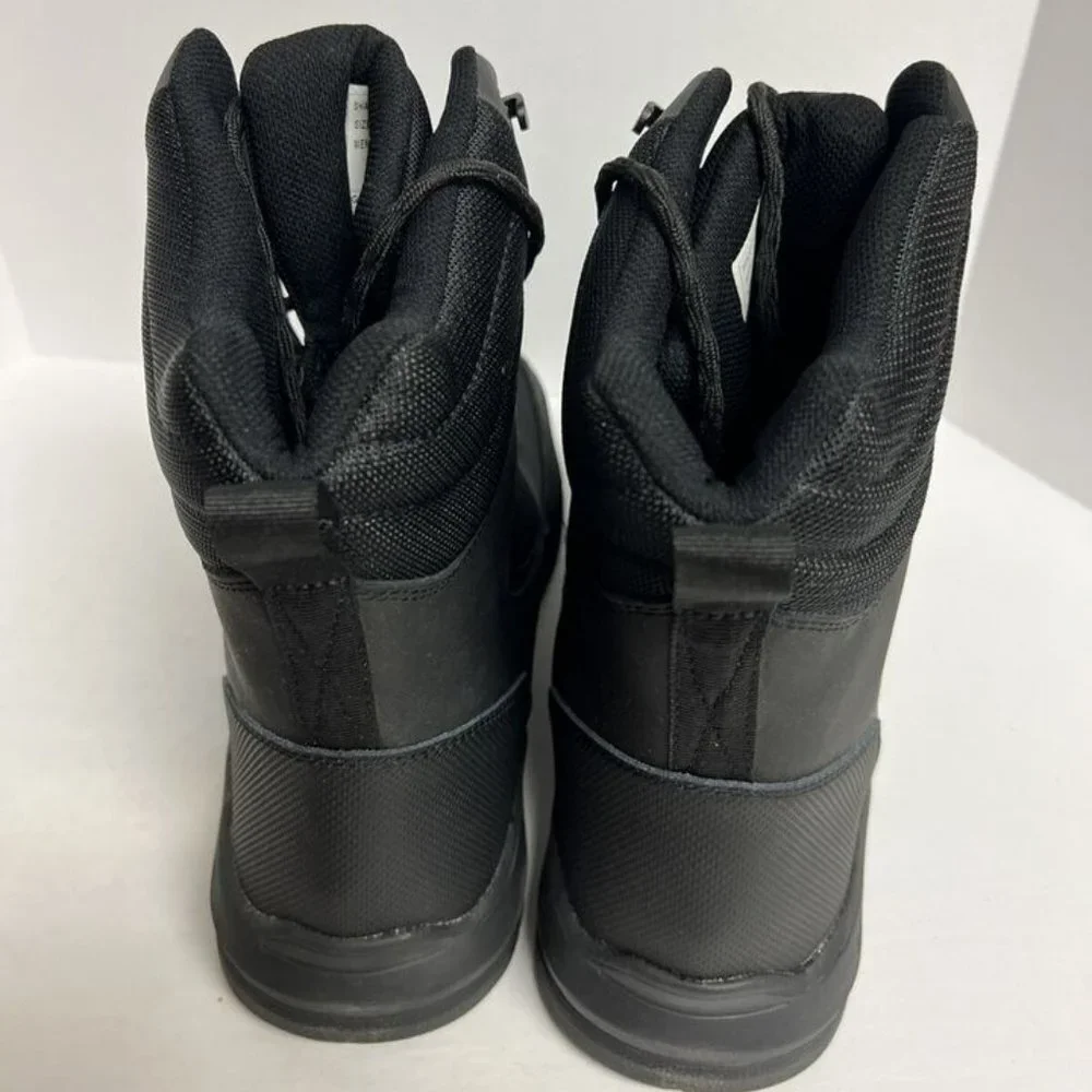 Bogs Mens Shale 8” Glaciergrip Waterproof Boot Black 13 M